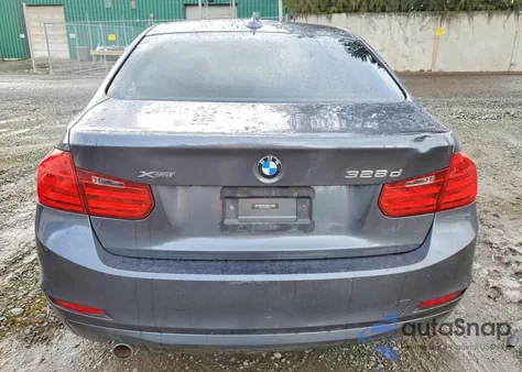 2014 BMW 328 D xDrive z USA, uszkodzony, nr VIN WBA3D5C56EKX97398